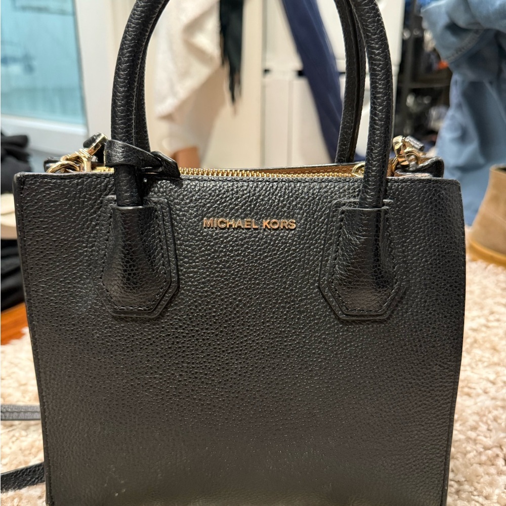 Michael Kors Black Satchel Bag